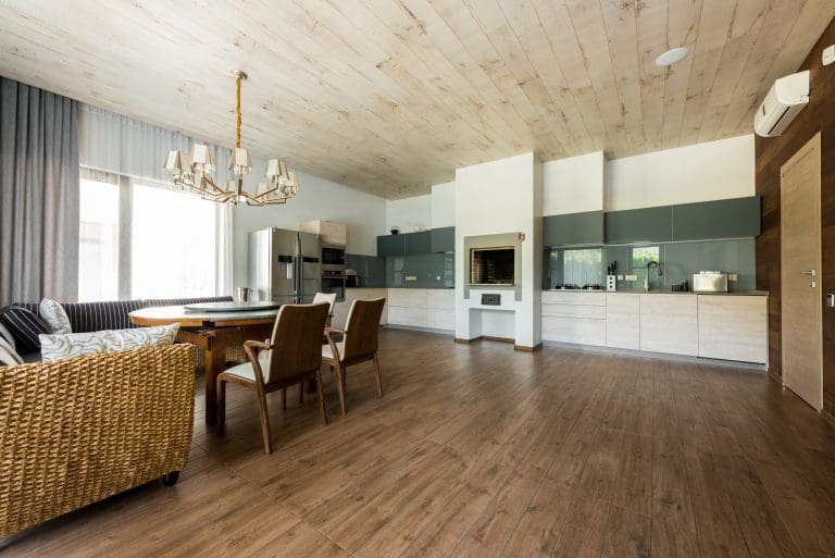 Kitchen and dining room