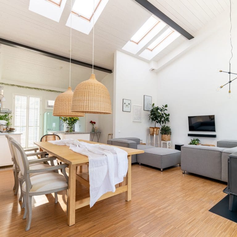 Living and dining room