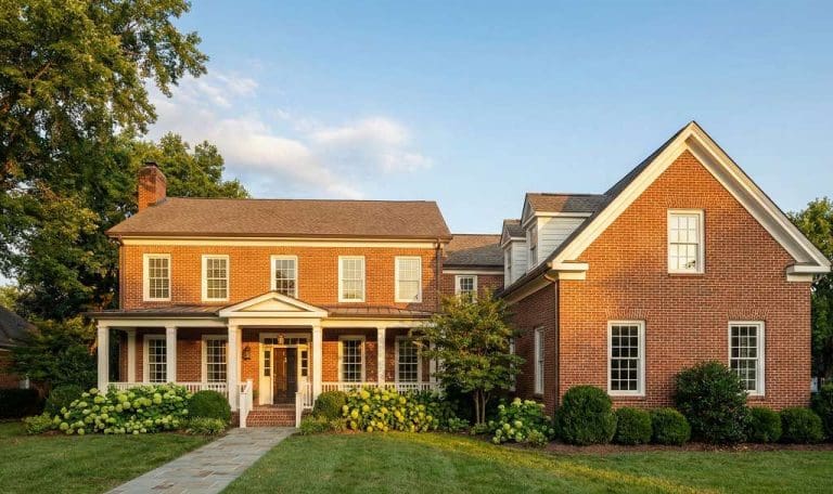 Nashville home addition showing seamlessly integrated room addition with matching exterior by Dapper Builders